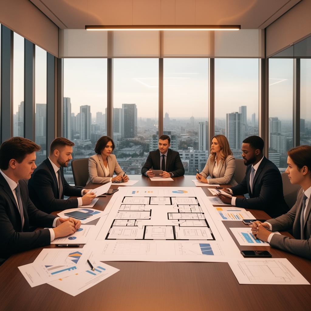 Healthcare consulting boardroom
